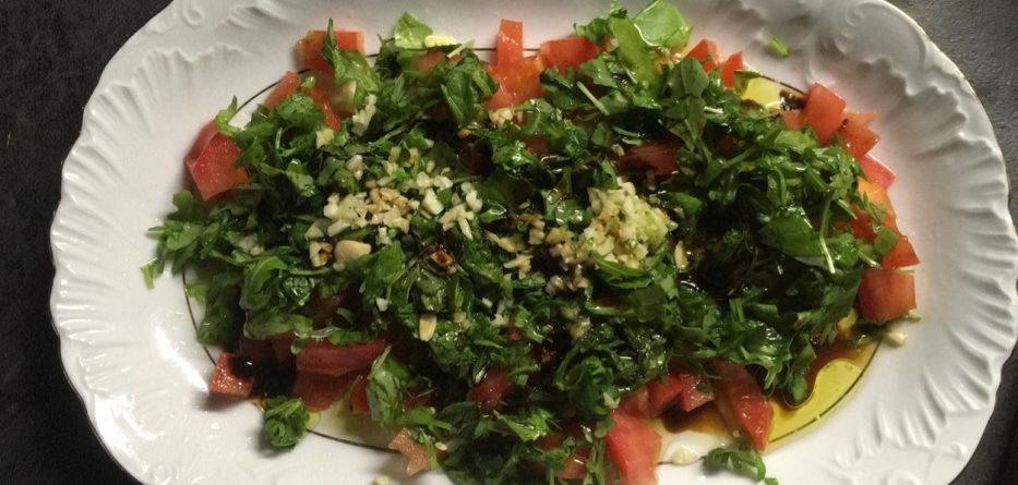 Анатолійський салат з руколи - швидкий рецепт