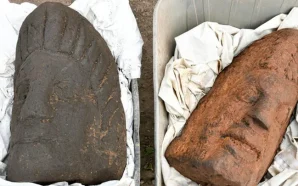 В Англії археологи розкопали величезні кам’яні голови